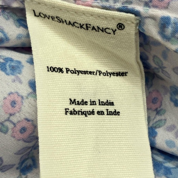 LoveShackFancy Minuet Dress Crushed Blueberries - Picture 5 of 9